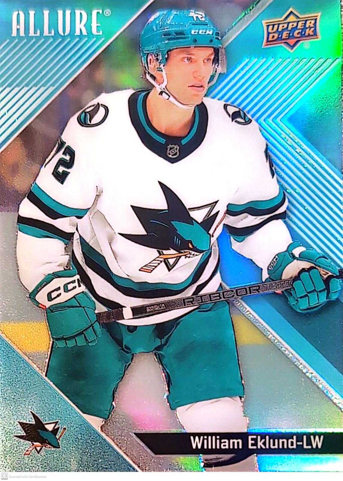 William Eklund #64 Hockey Cards 2024 Upper Deck Allure