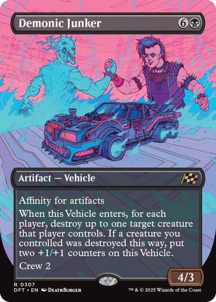 Demonic Junker #307 Magic Aetherdrift