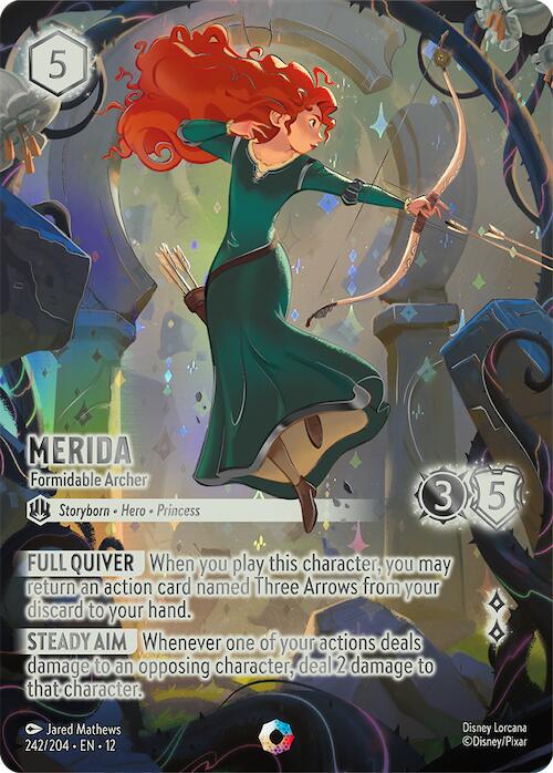 Merida - Formidable Archer [Iconic Holo] #242 Prices | Lorcana