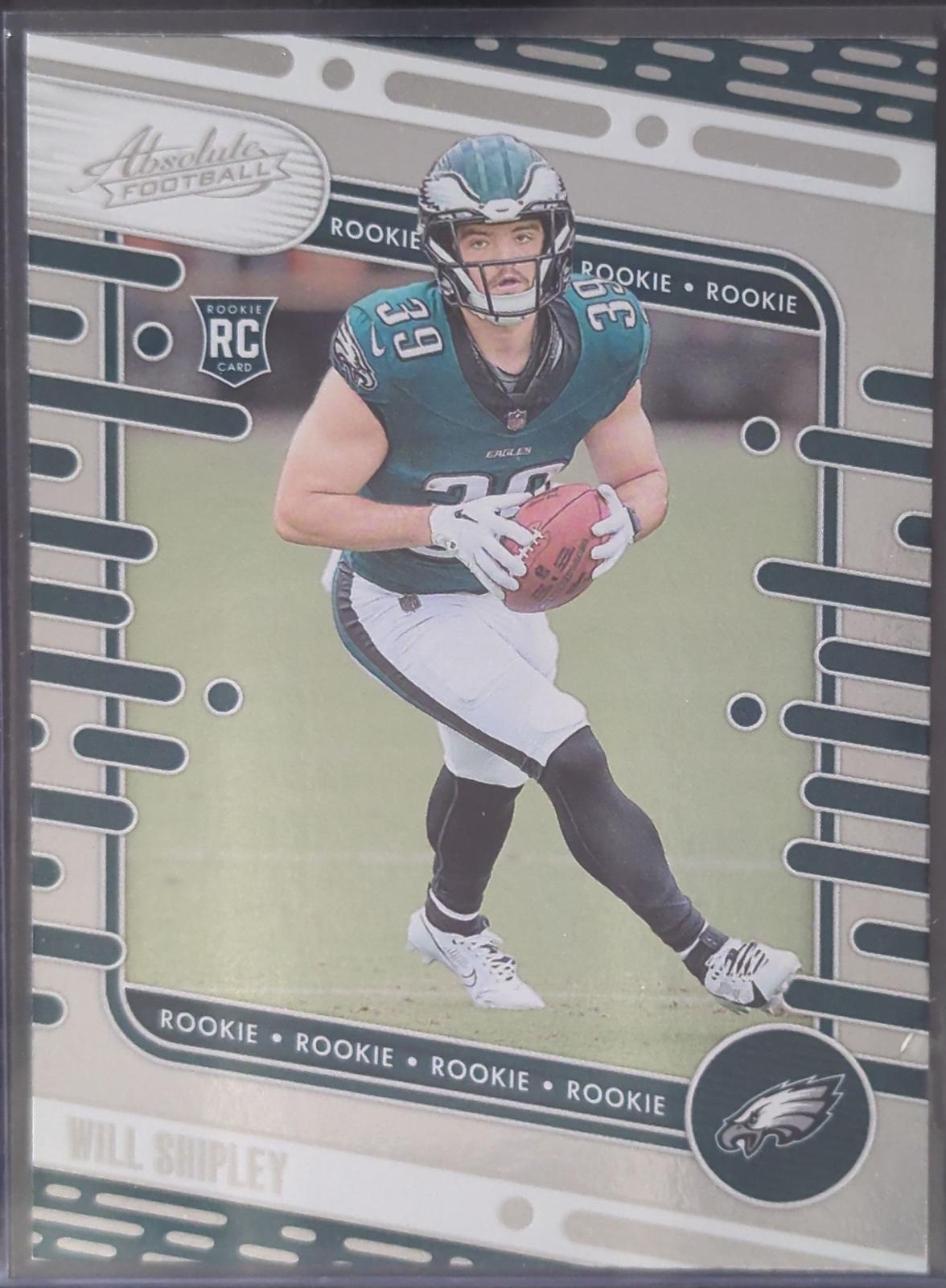 Will Shipley #187 Football Cards 2024 Panini Absolute