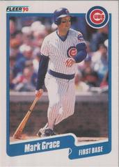 Mark Grace #32 Baseball Cards 1990 Fleer Prices