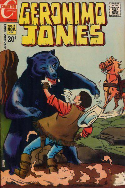 Geronimo Jones #2 (1971) Comic Books Geronimo Jones