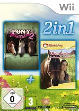2 In 1: Pony Friends 2 + My Riding Stables - Life With Horses PAL Wii