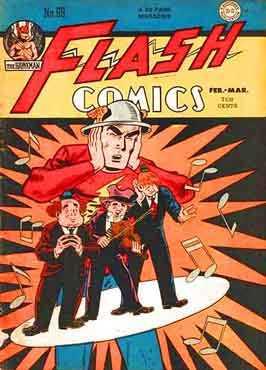 Flash Comics #69 (1946) Comic Books Flash Comics
