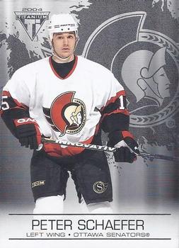 Peter Schaefer #72 2003 Pacific Private Stock Titanium Hockey