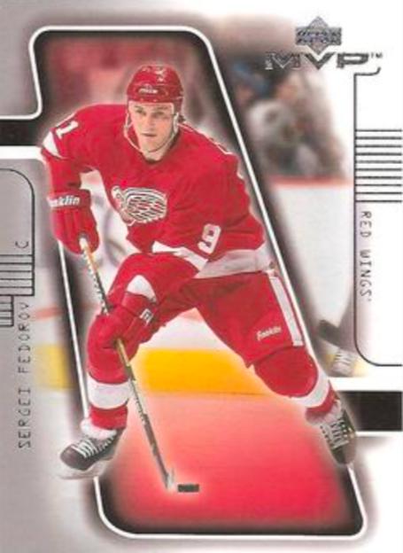 Sergei Fedorov #68 Hockey Cards 2001 Upper Deck MVP