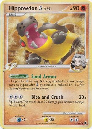 Hippowdon #42 Pokemon Rising Rivals