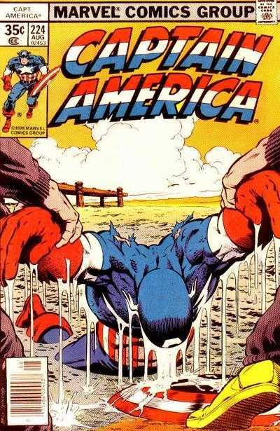 Captain America #224 (1978) Comic Books Captain America