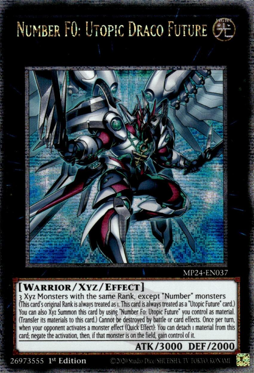 Number F0: Utopic Draco Future MP24-EN037 YuGiOh 25th Anniversary Tin: Dueling Mirrors