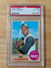 Bob Clemente #150 Baseball Cards 1968 Topps Prices