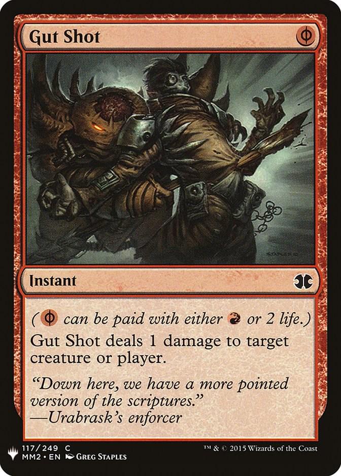 Gut Shot (Magic The List Reprints)