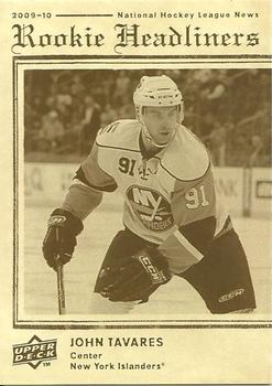 John Tavares #RH27 2009-10 Upper Deck Hockey Rookie Headliners