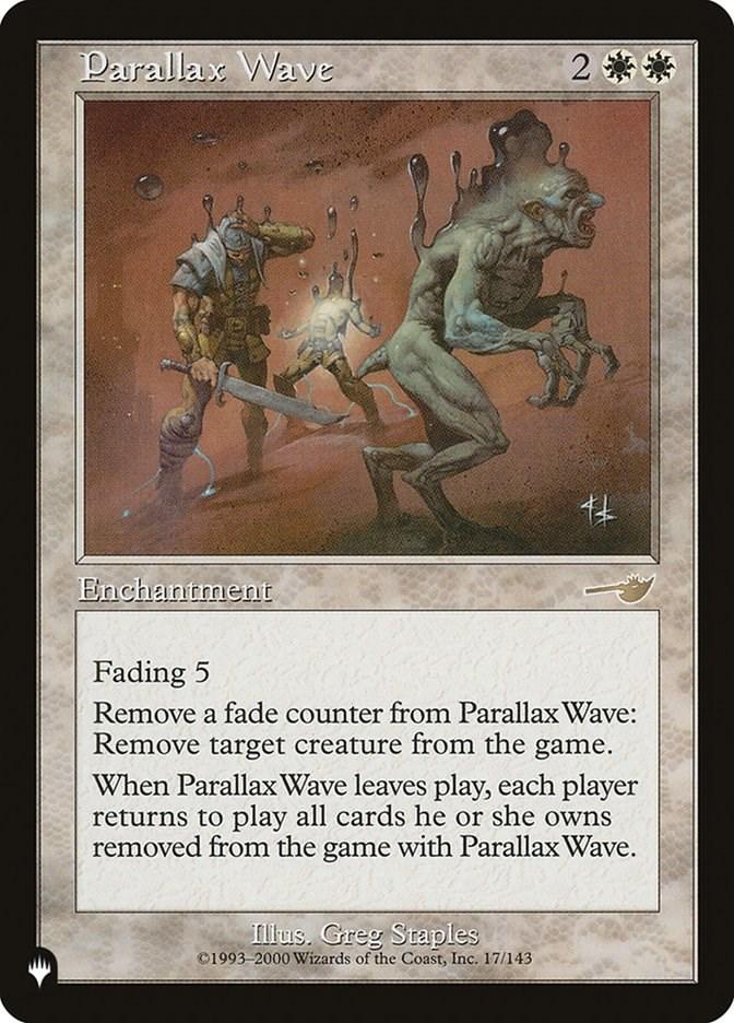 Parallax Wave #17 Magic The List Reprints