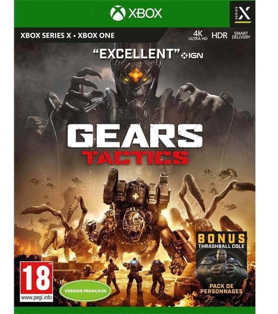 Carátula de Gears Tactics Bonus Thrashball Cole para Xbox Series X (edición PAL España)