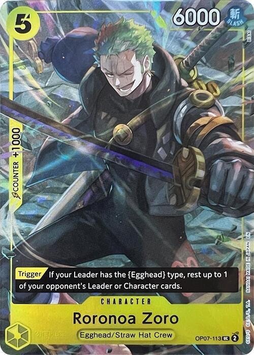 Roronoa Zoro [Illustration Box] OP07-113 OP07-113 Prices | One