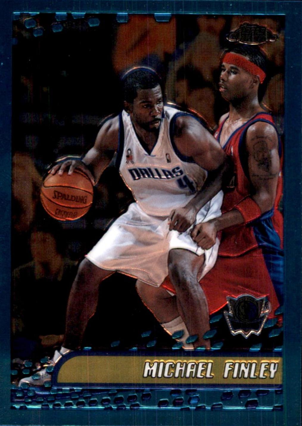Michael Finley #98 2001-02 Topps Chrome Basketball