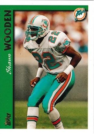 Shawn Wooden #313 1997 Topps Football