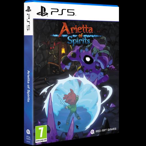 Carátula de Arietta Of Spirits Deluxe Edition para PS5 (edición PAL España)