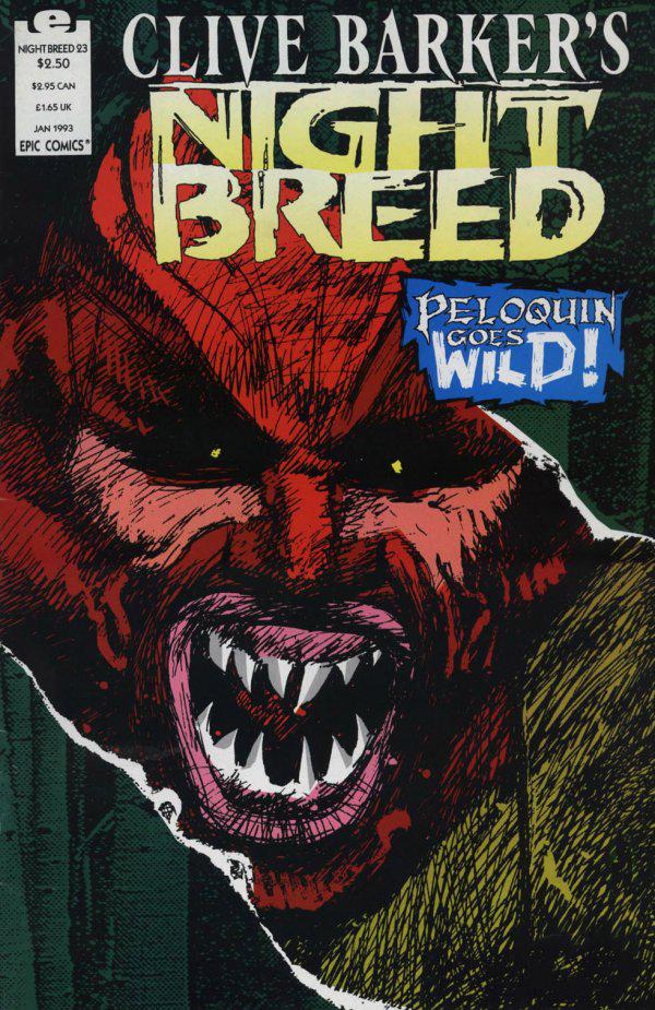 Clive Barker's Night Breed #23 (1992) Comic Books Clive Barker's Night Breed