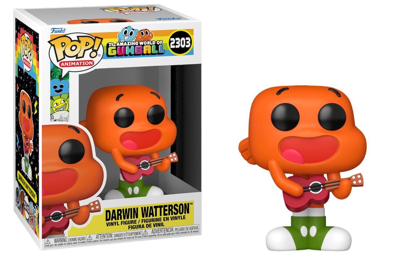 Darwin Watterson #2303 The Amazing World of Gumball Funko Pop box and figure