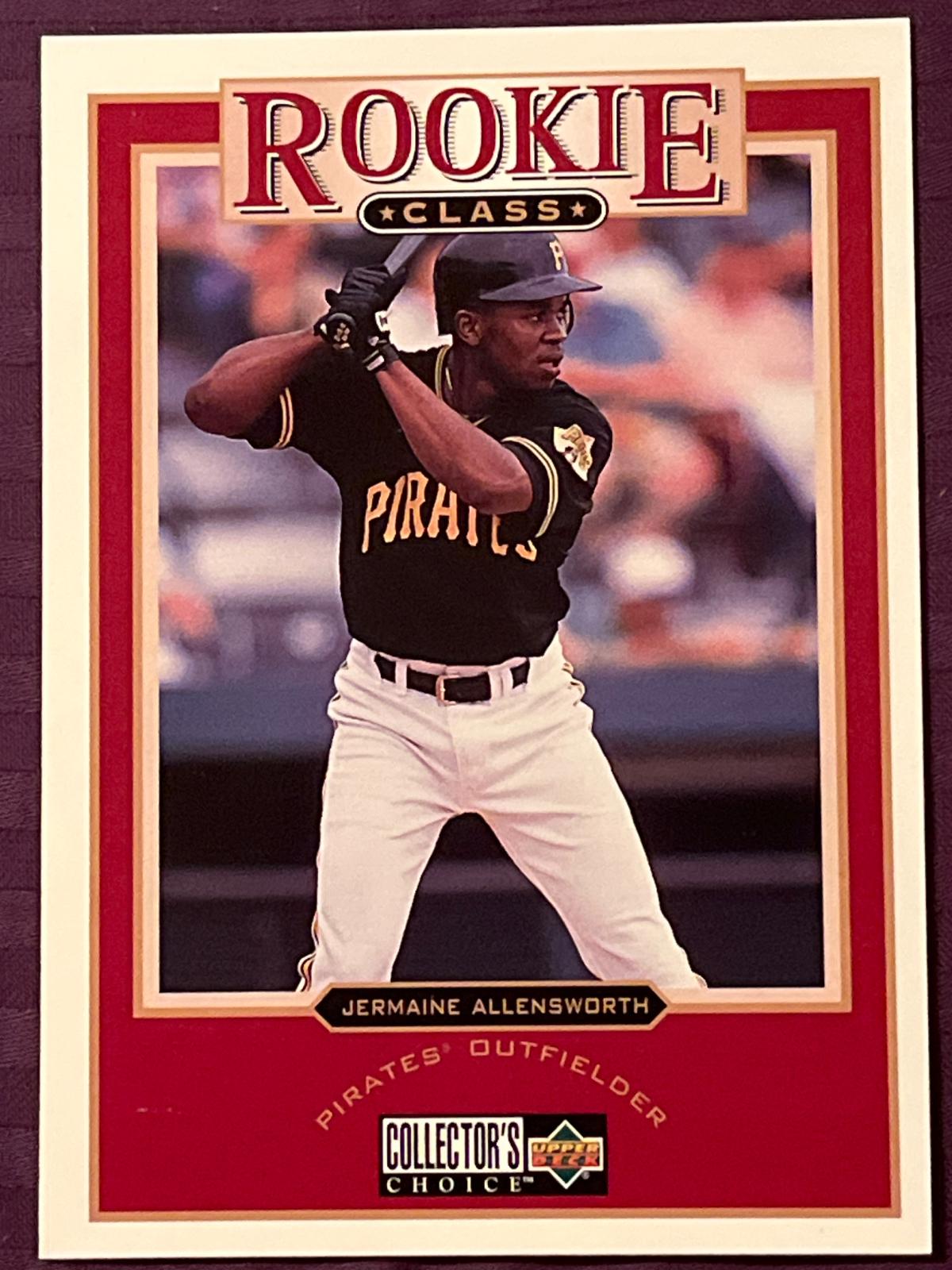 Jermaine Allensworth #6 Baseball Cards 1997 Collector's Choice