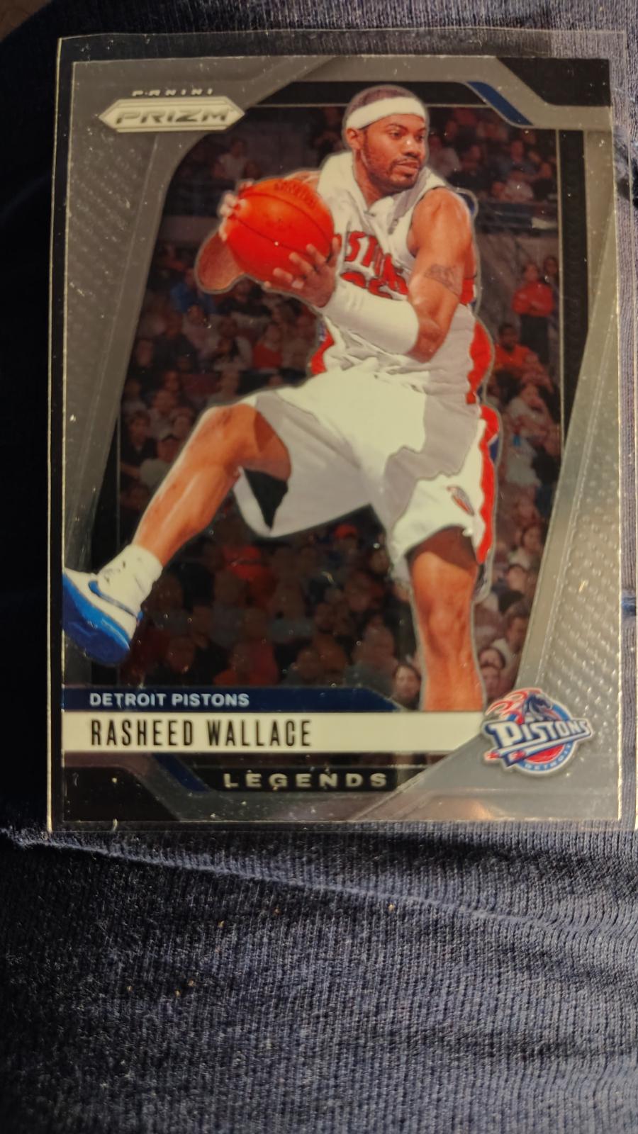 Rasheed Wallace [Fast Break Red] | Ungraded | 2024 Panini Prizm