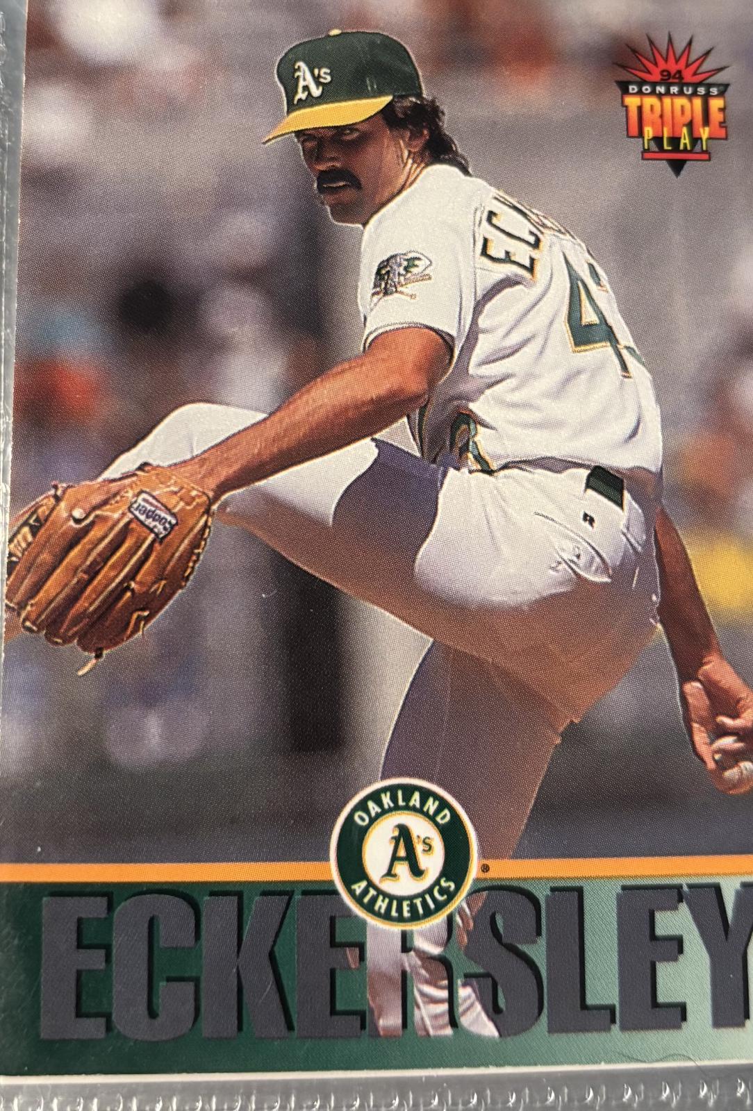Dennis eckersley #2 Baseball Cards 1994 Donruss Triple Play