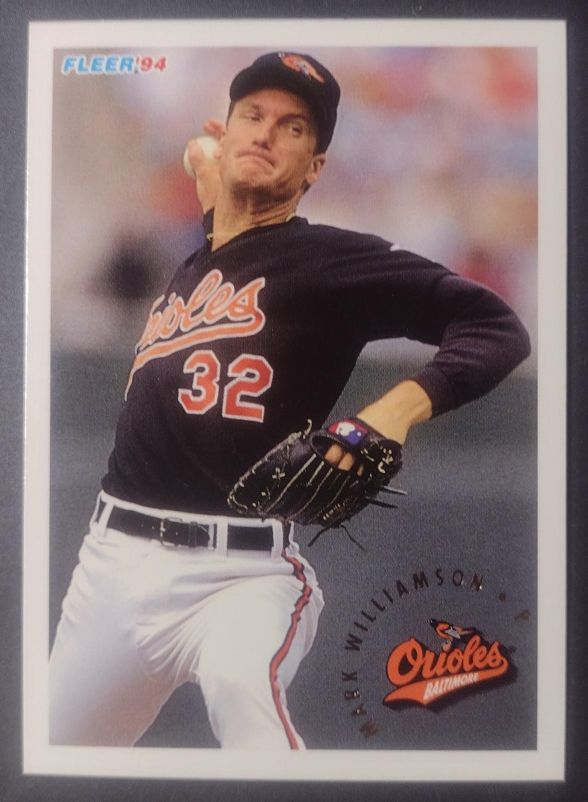 Mark Williamson #24 Baseball Cards 1994 Fleer