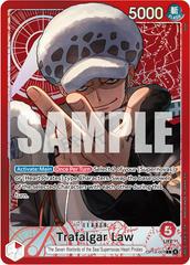 Trafalgar Law [Alternate Art] OP14-001 One Piece Azure Sea's Seven Prices