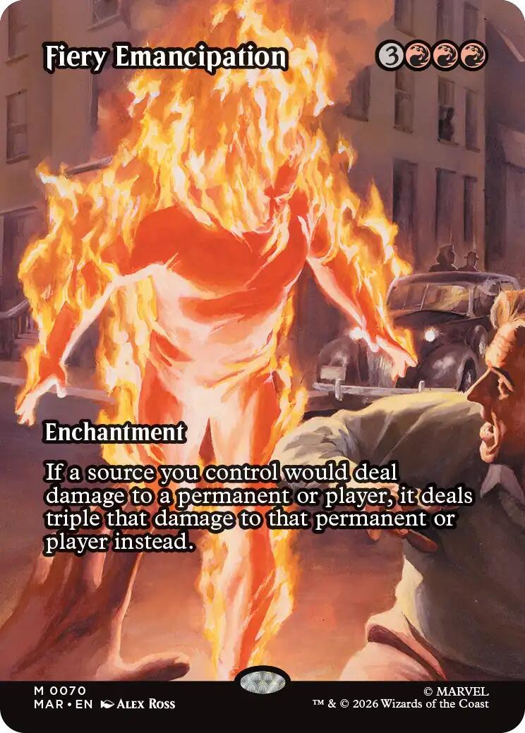 Fiery Emancipation (Magic Marvel Super Heroes Eternal)