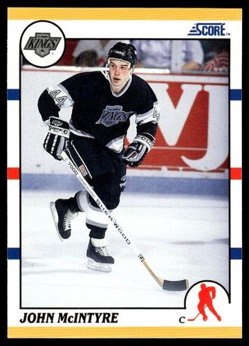 John McIntyre #46T 1990 Score Rookie Traded Hockey