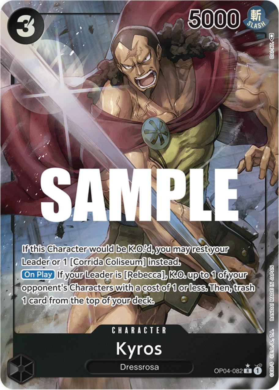 Kyros [Alternate Art] OP04-082 Prices | One Piece Kingdoms of