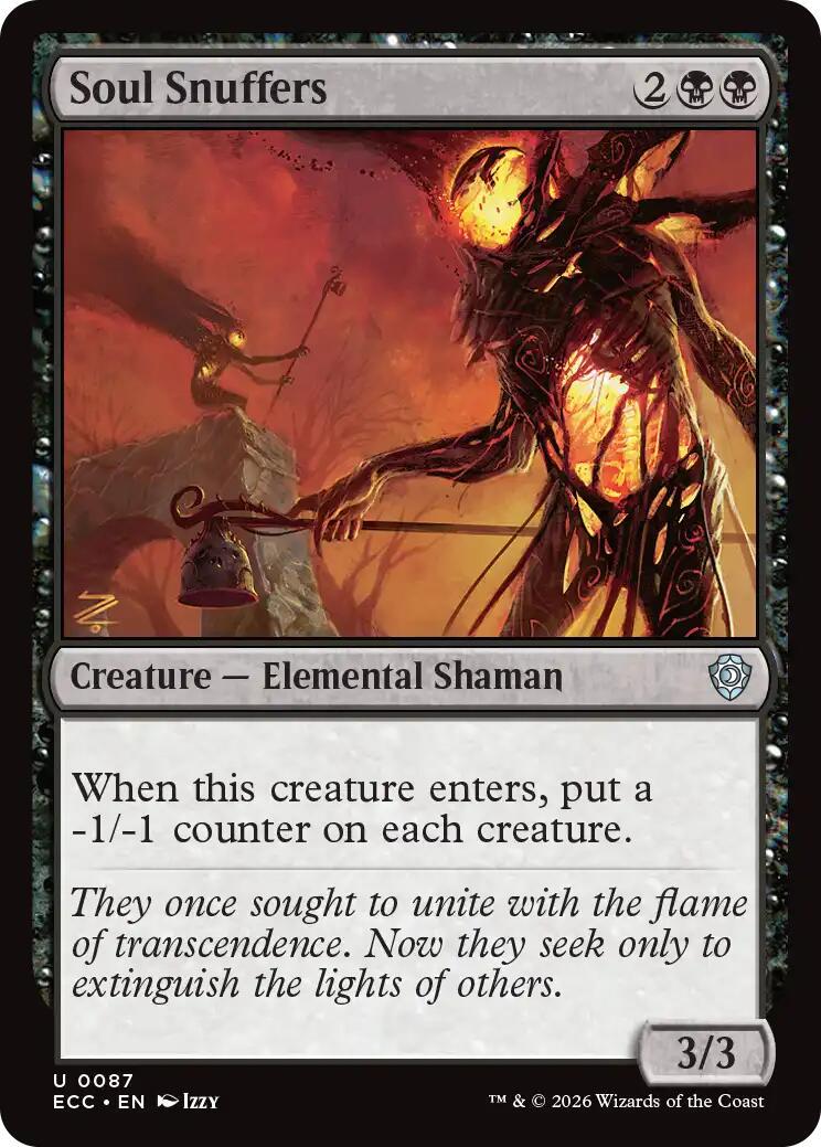 Soul Snuffers (Magic Lorwyn Eclipsed Commander)
