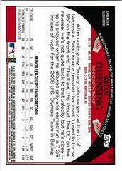 Back Of Card | Brian Duensing Baseball Cards 2009 Topps