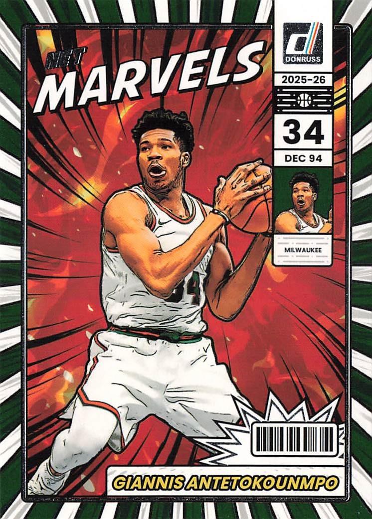 Giannis Antetokounmpo #4 Prices | 2025 Panini Donruss Net Marvels