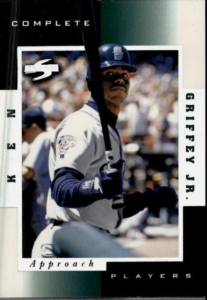 Ken Griffey Jr #1A Baseball Cards 1998 Panini Score Complete Players