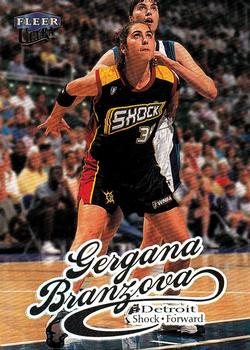 Gergana Branzova #37 1999 Ultra WNBA