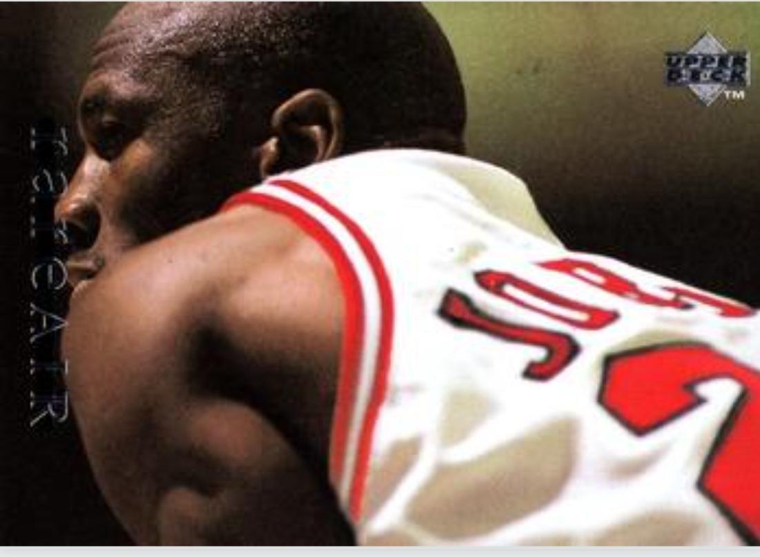 Michael Jordan #48 1997 Upper Deck Mj Rare Air Basketball