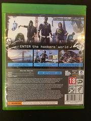Watch Dogs 2 Back Cover | Watch Dogs 2 Xbox One