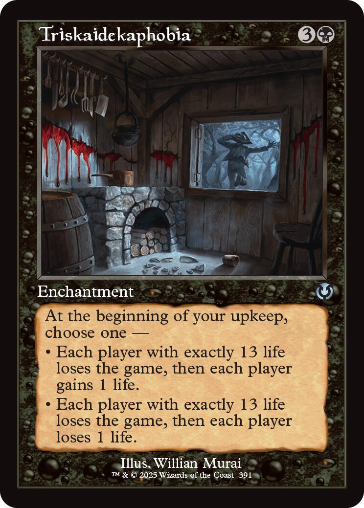 Triskaidekaphobia #391 Magic Innistrad Remastered