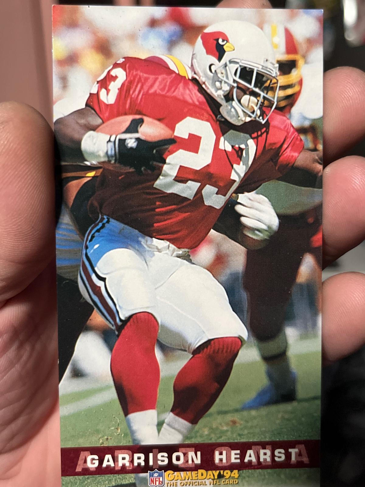Garrison Hearst #4 Football Cards 1994 Fleer Gameday