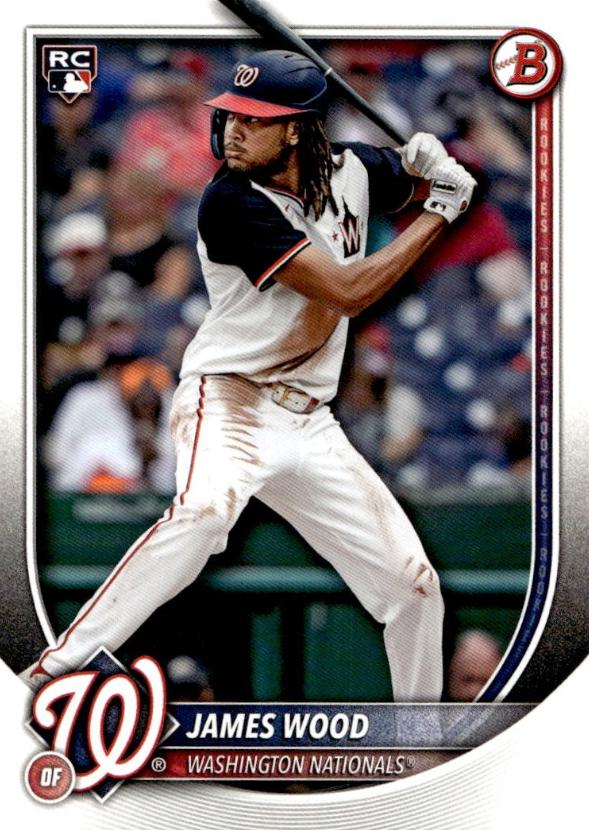 James Wood #29 Baseball Cards 2025 Bowman