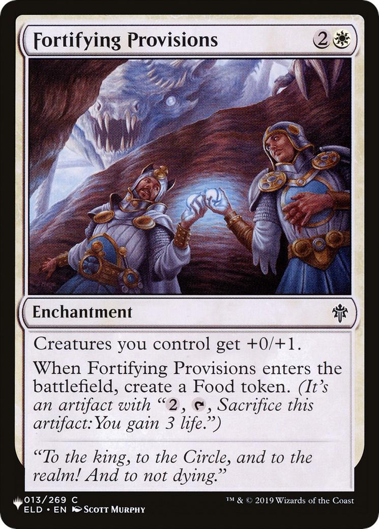 Fortifying Provisions (Magic The List Reprints)