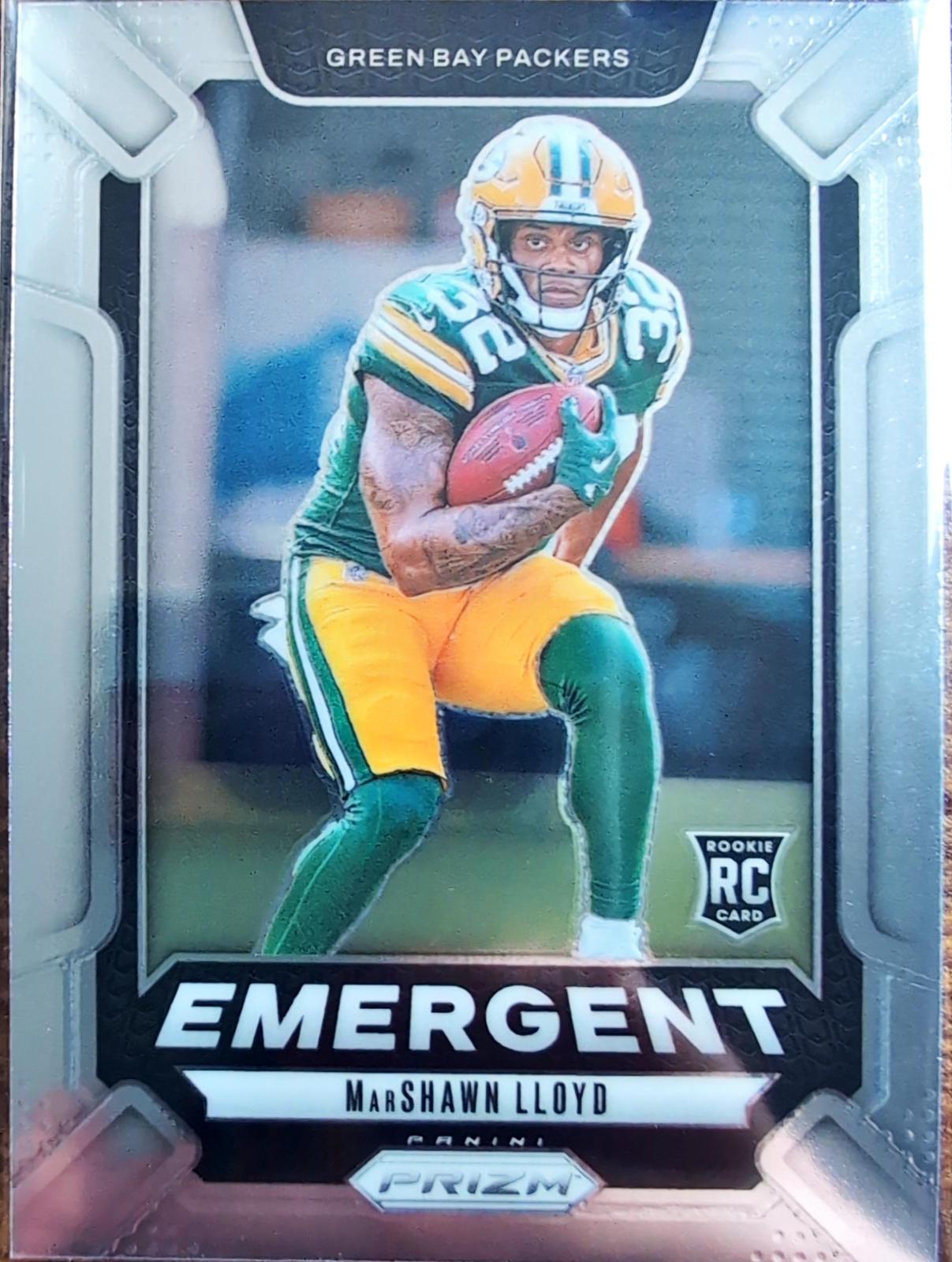 MarShawn Lloyd #18 Football Cards 2024 Panini Prizm Emergent