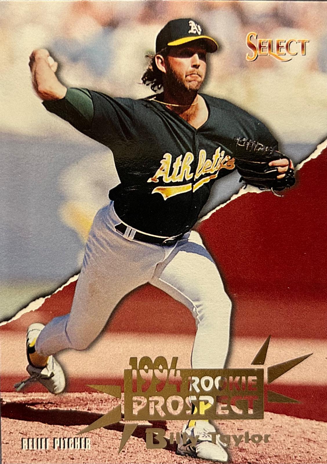 Billy Taylor #391 Baseball Cards 1994 Select