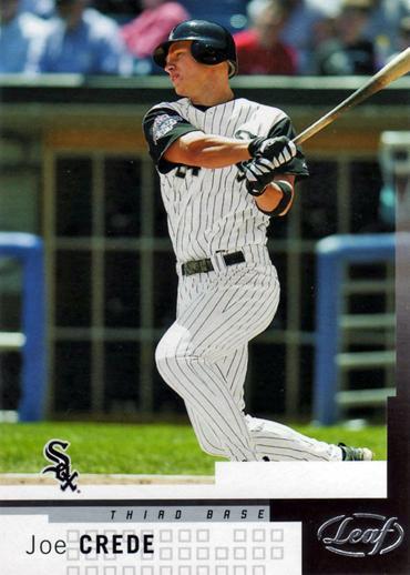 Joe Crede #23 Baseball Cards 2004 Leaf