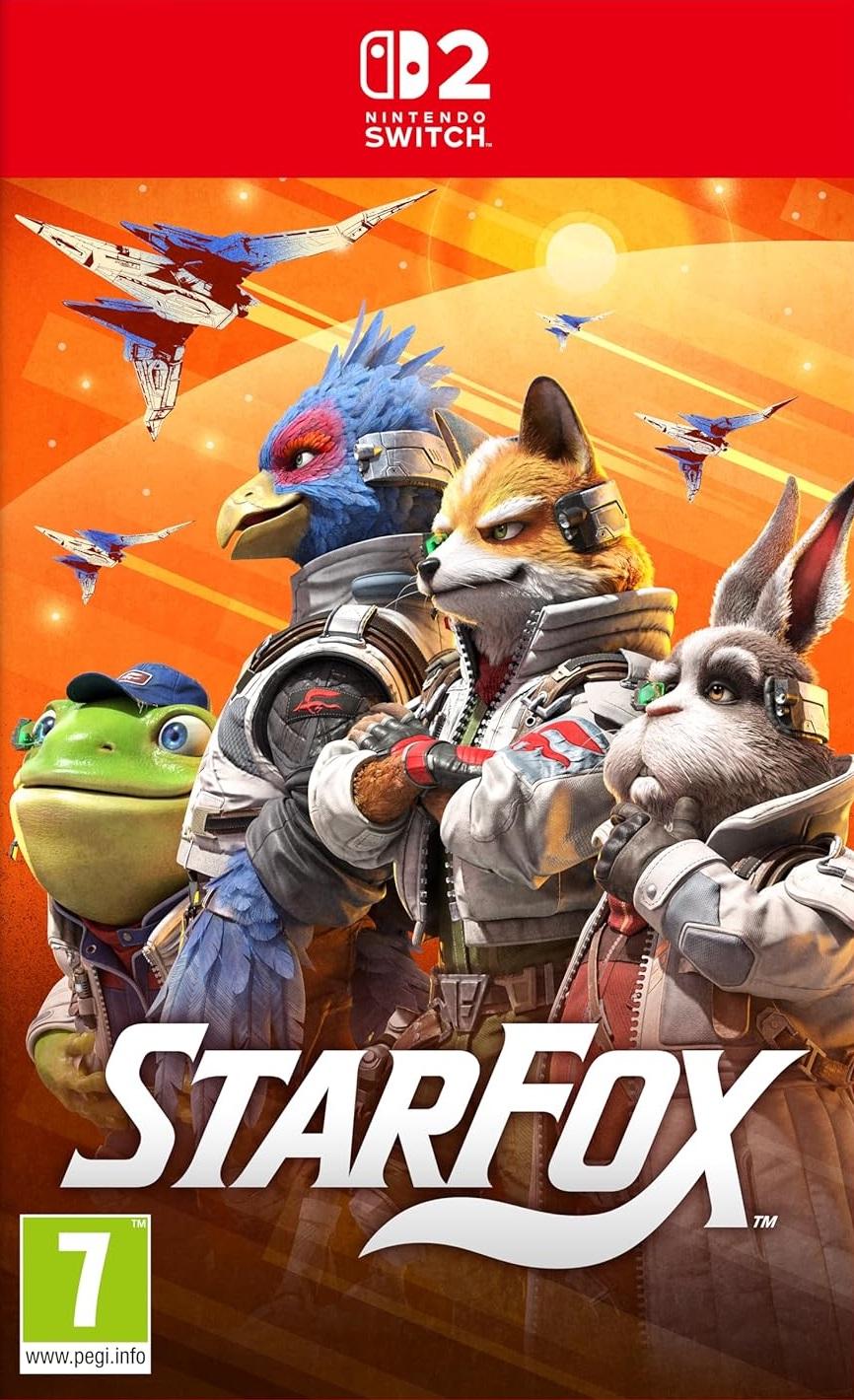 Carátula de Star Fox (Import) para Switch 2 (edición PAL España)