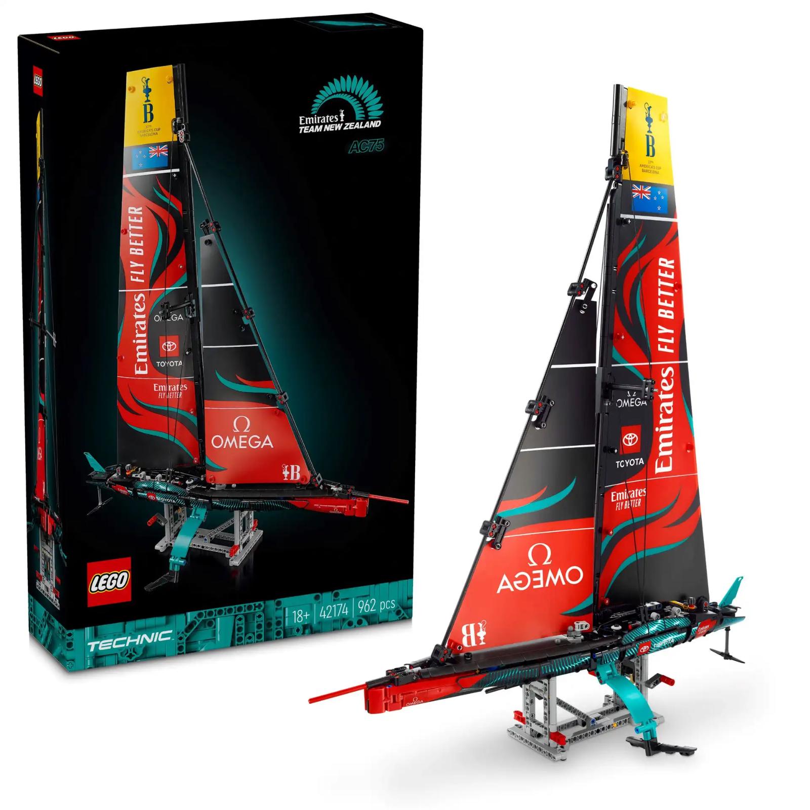 Emirates Team New Zealand AC75 Yacht #42174 LEGO Technic