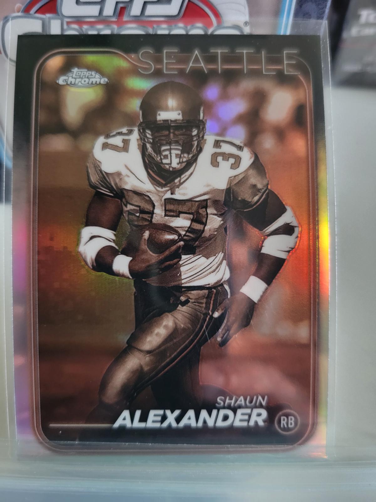 Shaun Alexander [Sepia Refractor] #183