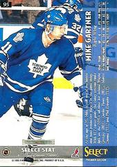 BACK | Mike Gartner Hockey Cards 1994 Select